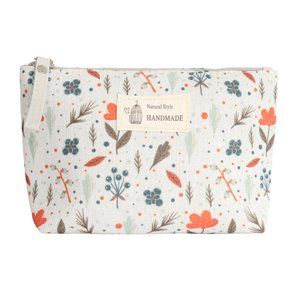 Floral Cosmetic Pouch